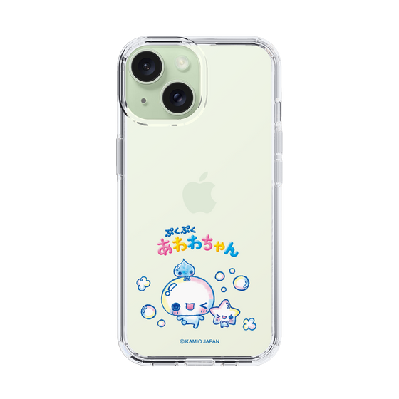 スリムプロテクションケース［ ぷくぷくあわわちゃん - 仲良し ］