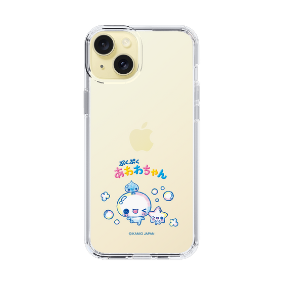 スリムプロテクションケース［ ぷくぷくあわわちゃん - 仲良し ］