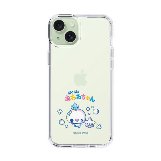 スリムプロテクションケース［ ぷくぷくあわわちゃん - 仲良し ］