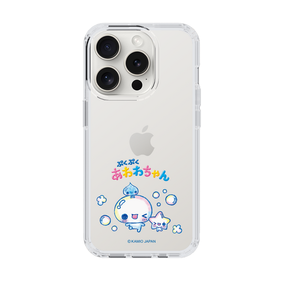 スリムプロテクションケース［ ぷくぷくあわわちゃん - 仲良し ］
