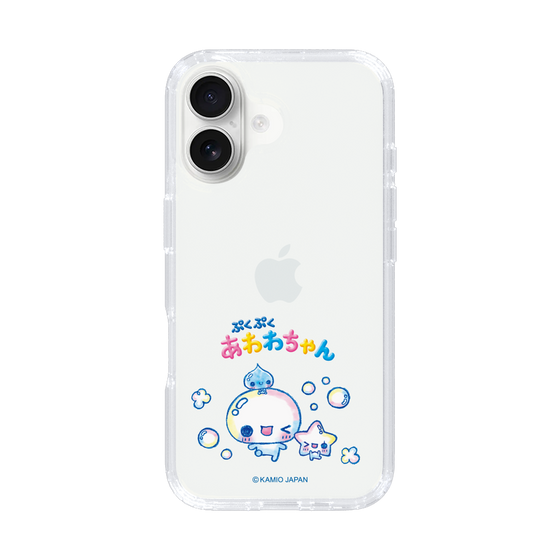 スリムプロテクションケース［ ぷくぷくあわわちゃん - 仲良し ］