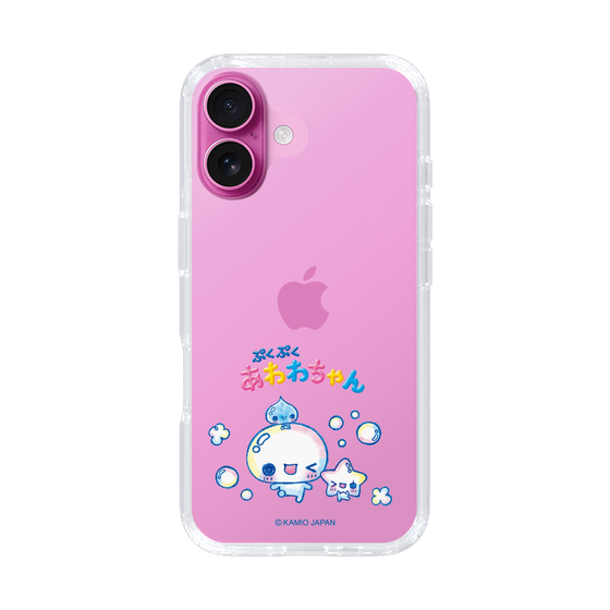 スリムプロテクションケース［ ぷくぷくあわわちゃん - 仲良し ］