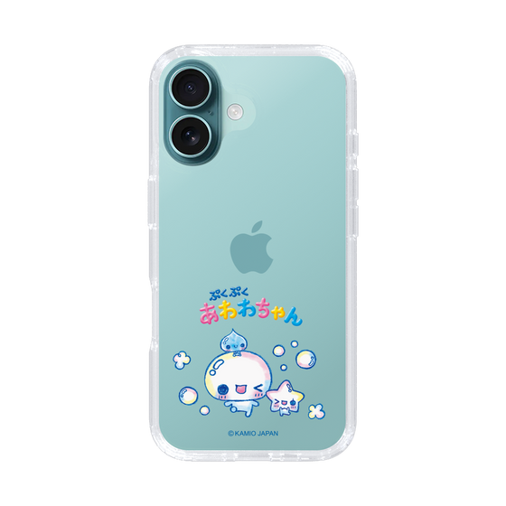 スリムプロテクションケース［ ぷくぷくあわわちゃん - 仲良し ］