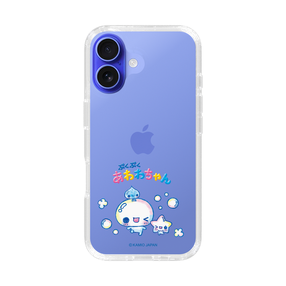 スリムプロテクションケース［ ぷくぷくあわわちゃん - 仲良し ］