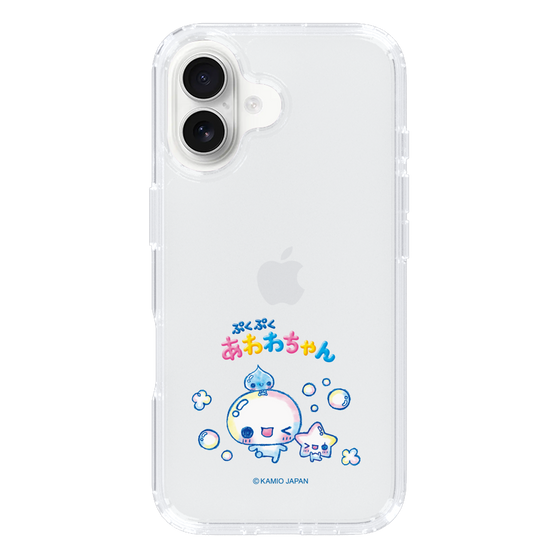 スリムプロテクションケース［ ぷくぷくあわわちゃん - 仲良し ］