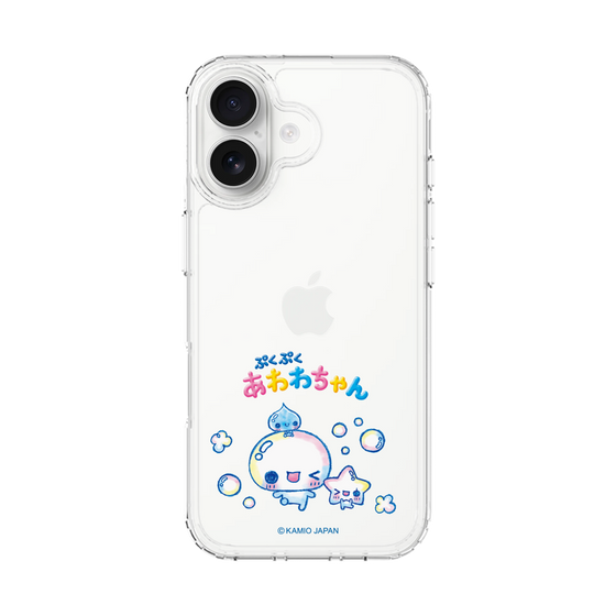 スリムプロテクションケース［ ぷくぷくあわわちゃん - 仲良し ］