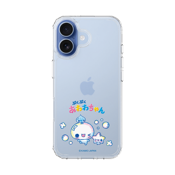 スリムプロテクションケース［ ぷくぷくあわわちゃん - 仲良し ］