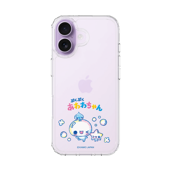 スリムプロテクションケース［ ぷくぷくあわわちゃん - 仲良し ］