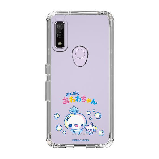 スリムプロテクションケース［ ぷくぷくあわわちゃん - 仲良し ］