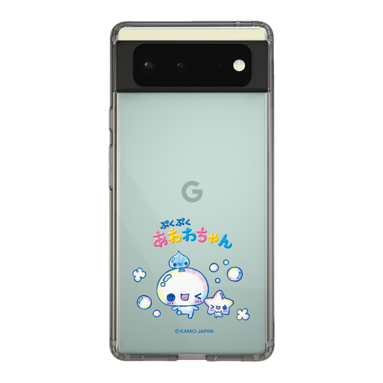 スリムプロテクションケース［ ぷくぷくあわわちゃん - 仲良し ］