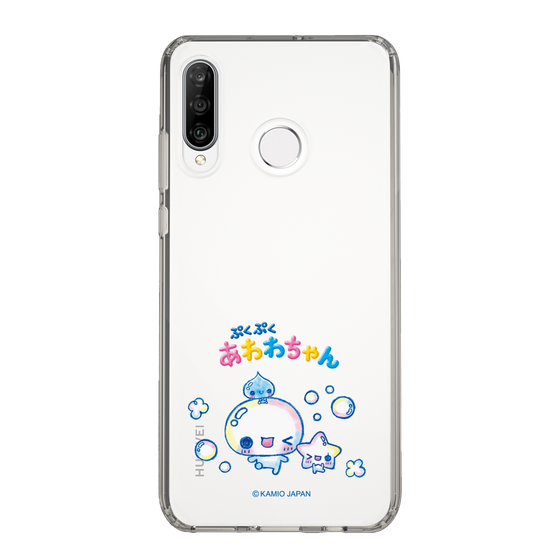 スリムプロテクションケース［ ぷくぷくあわわちゃん - 仲良し ］