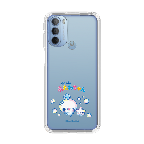 スリムプロテクションケース［ ぷくぷくあわわちゃん - 仲良し ］