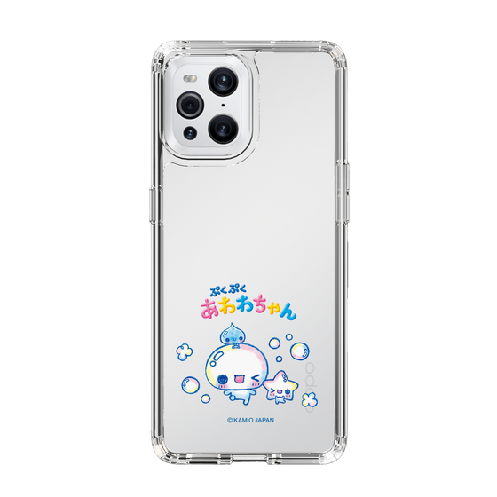 スリムプロテクションケース［ ぷくぷくあわわちゃん - 仲良し ］