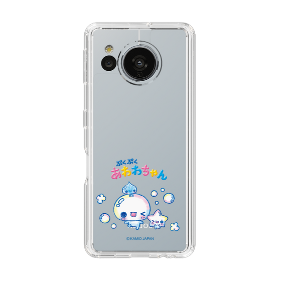 スリムプロテクションケース［ ぷくぷくあわわちゃん - 仲良し ］