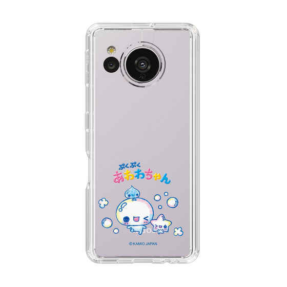 スリムプロテクションケース［ ぷくぷくあわわちゃん - 仲良し ］