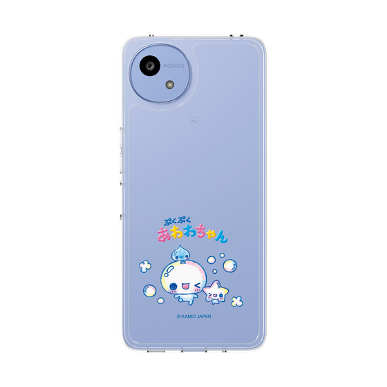 スリムプロテクションケース［ ぷくぷくあわわちゃん - 仲良し ］