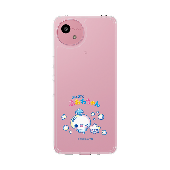 スリムプロテクションケース［ ぷくぷくあわわちゃん - 仲良し ］