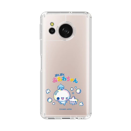 スリムプロテクションケース［ ぷくぷくあわわちゃん - 仲良し ］