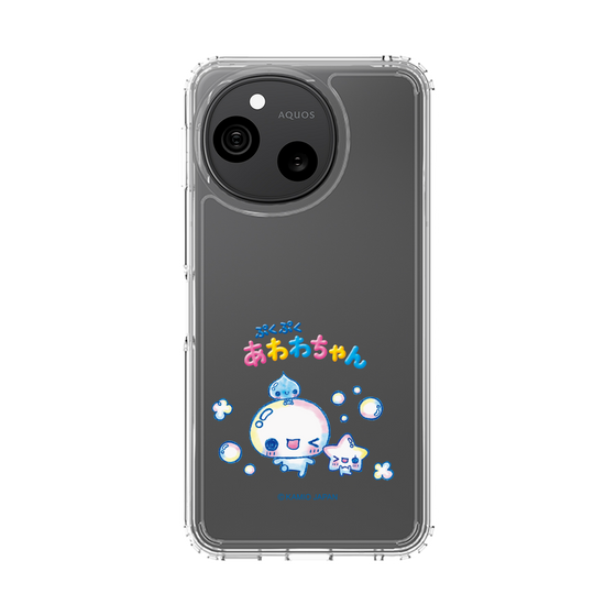 スリムプロテクションケース［ ぷくぷくあわわちゃん - 仲良し ］