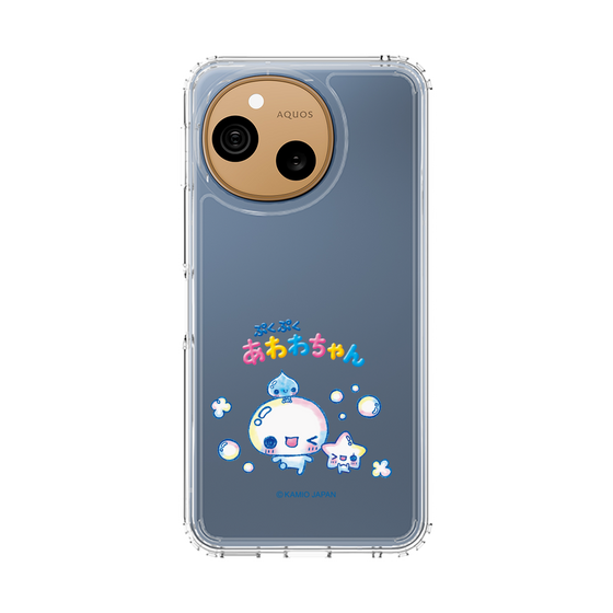 スリムプロテクションケース［ ぷくぷくあわわちゃん - 仲良し ］