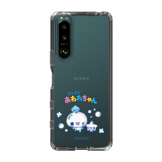 スリムプロテクションケース［ ぷくぷくあわわちゃん - 仲良し ］