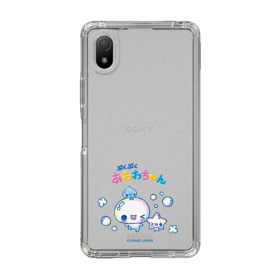 スリムプロテクションケース［ ぷくぷくあわわちゃん - 仲良し ］