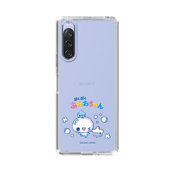 スリムプロテクションケース［ ぷくぷくあわわちゃん - 仲良し ］