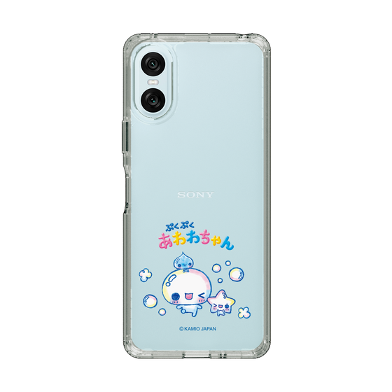 スリムプロテクションケース［ ぷくぷくあわわちゃん - 仲良し ］