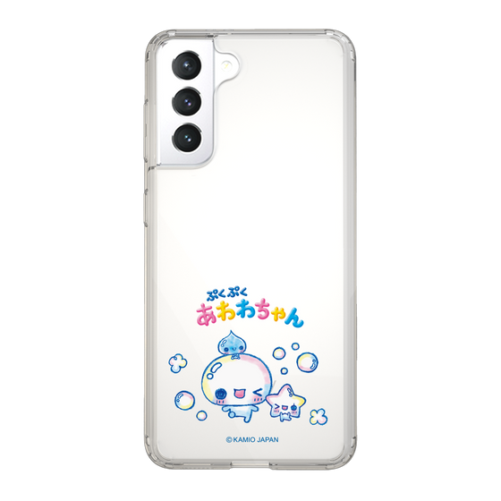 スリムプロテクションケース［ ぷくぷくあわわちゃん - 仲良し ］
