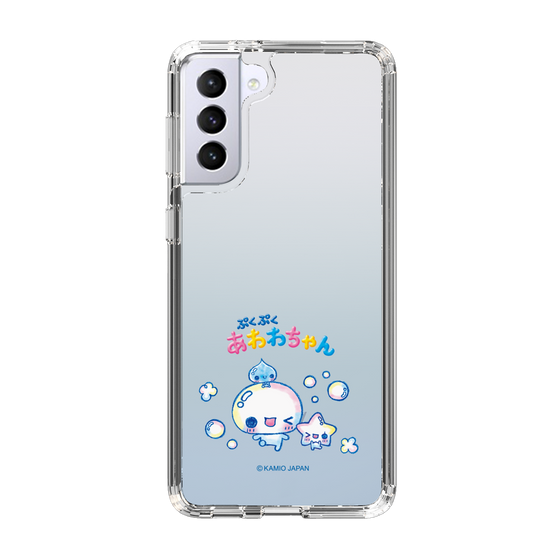 スリムプロテクションケース［ ぷくぷくあわわちゃん - 仲良し ］