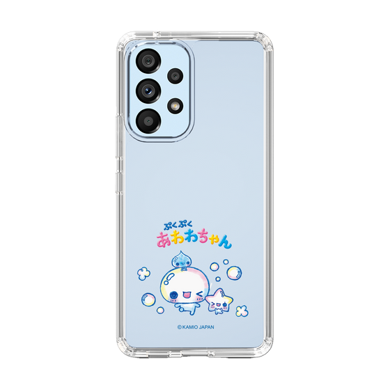 スリムプロテクションケース［ ぷくぷくあわわちゃん - 仲良し ］