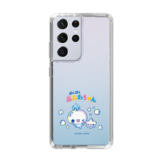 スリムプロテクションケース［ ぷくぷくあわわちゃん - 仲良し ］