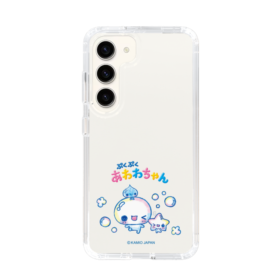 スリムプロテクションケース［ ぷくぷくあわわちゃん - 仲良し ］