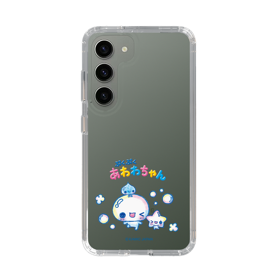 スリムプロテクションケース［ ぷくぷくあわわちゃん - 仲良し ］
