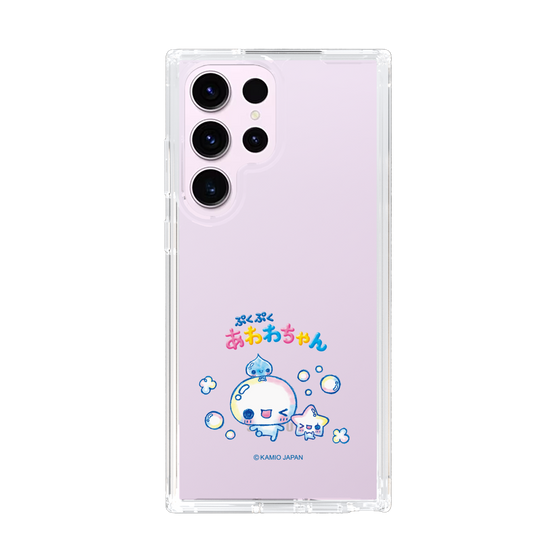 スリムプロテクションケース［ ぷくぷくあわわちゃん - 仲良し ］