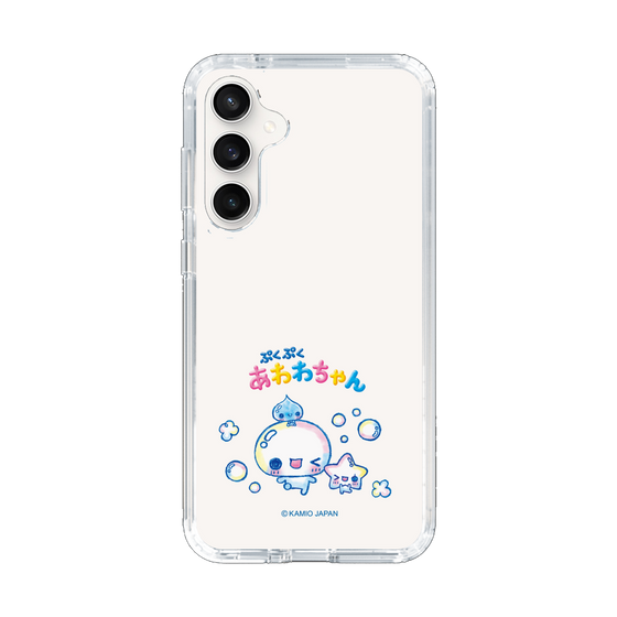 スリムプロテクションケース［ ぷくぷくあわわちゃん - 仲良し ］