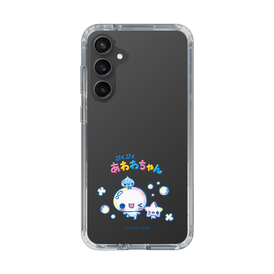 スリムプロテクションケース［ ぷくぷくあわわちゃん - 仲良し ］
