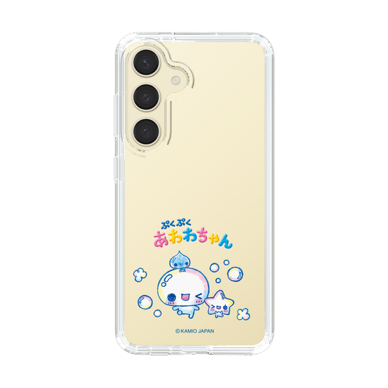 スリムプロテクションケース［ ぷくぷくあわわちゃん - 仲良し ］