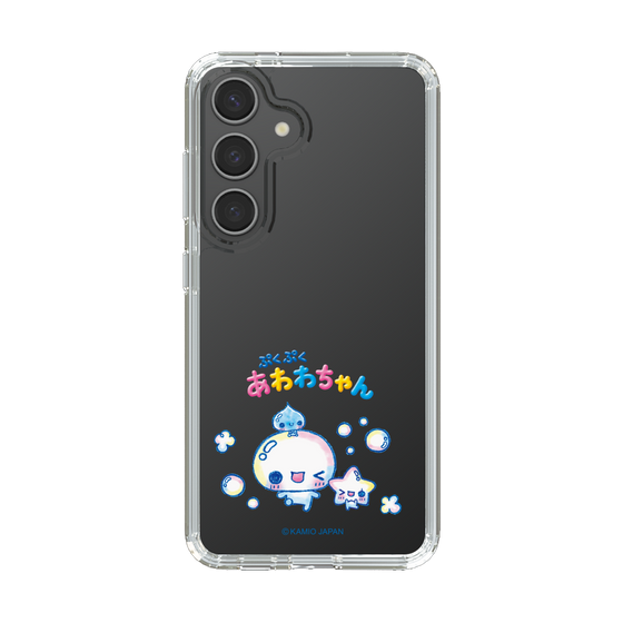 スリムプロテクションケース［ ぷくぷくあわわちゃん - 仲良し ］