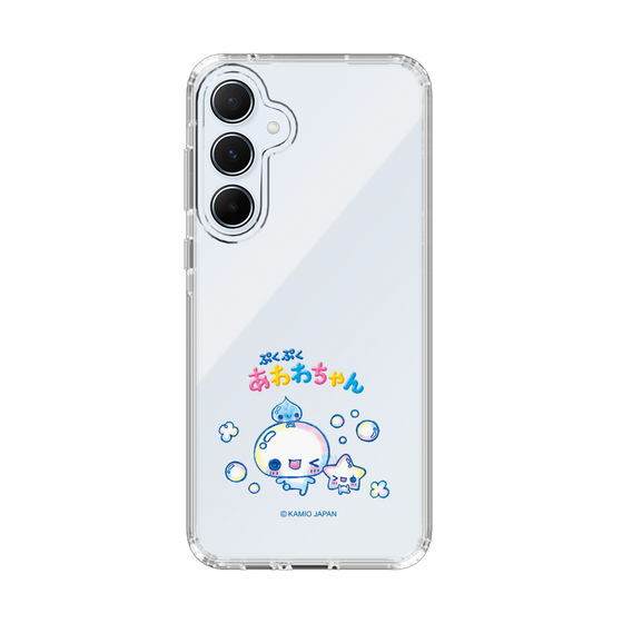 スリムプロテクションケース［ ぷくぷくあわわちゃん - 仲良し ］
