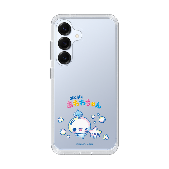 スリムプロテクションケース［ ぷくぷくあわわちゃん - 仲良し ］