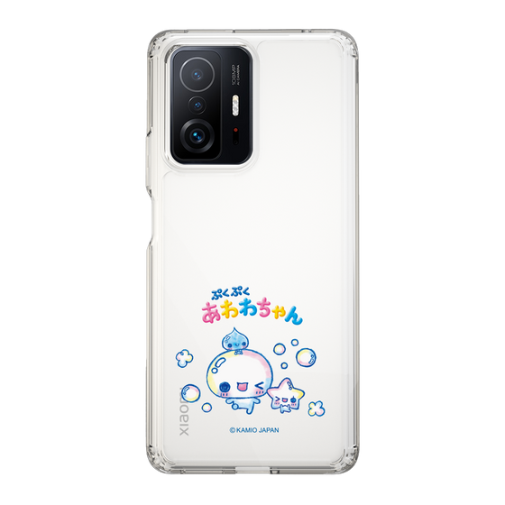 スリムプロテクションケース［ ぷくぷくあわわちゃん - 仲良し ］