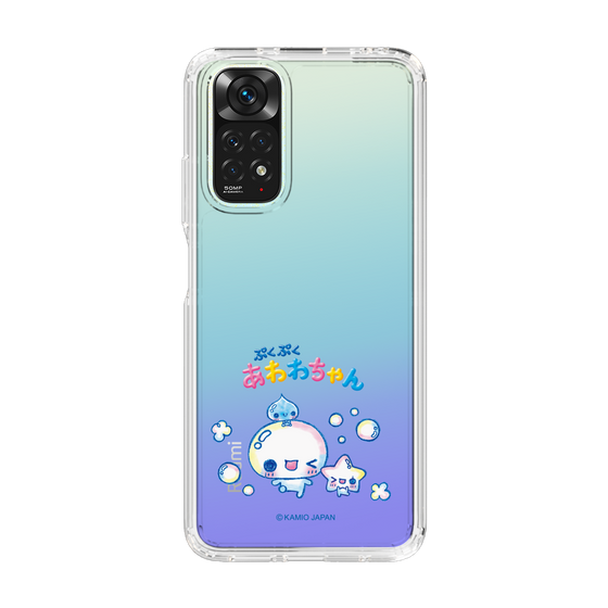 スリムプロテクションケース［ ぷくぷくあわわちゃん - 仲良し ］