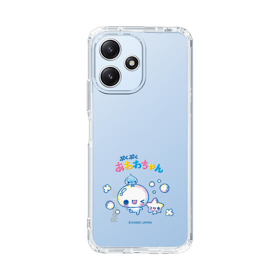 スリムプロテクションケース［ ぷくぷくあわわちゃん - 仲良し ］