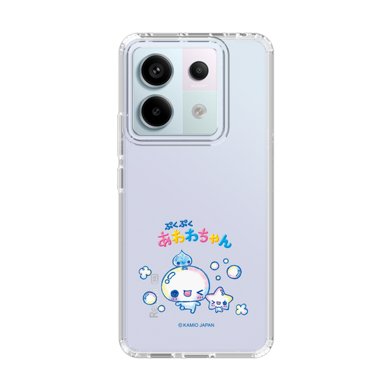 スリムプロテクションケース［ ぷくぷくあわわちゃん - 仲良し ］