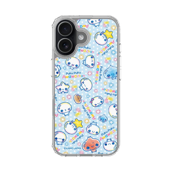スリムプロテクションケース for Apple iPhone 17［ ぷくぷくあわわ