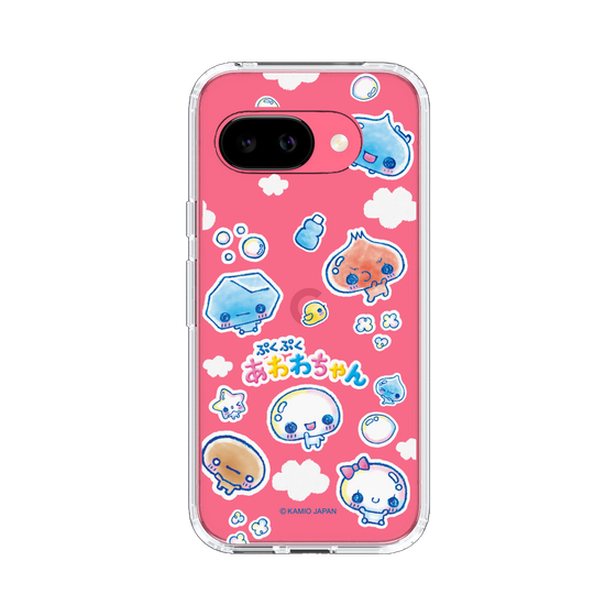 スリムプロテクションケース［ ぷくぷくあわわちゃん - ステッカー ］