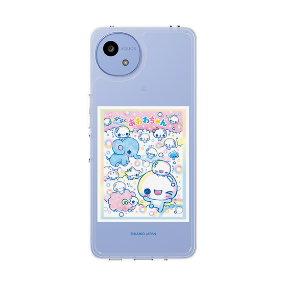 スリムプロテクションケース［ ぷくぷくあわわちゃん - お友達 ］
