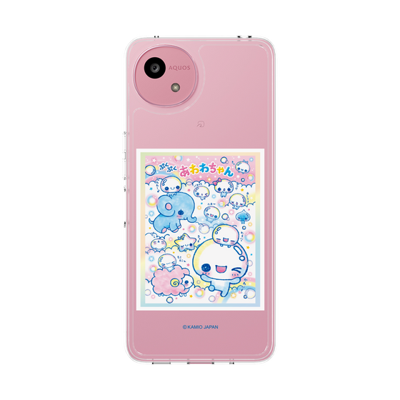 スリムプロテクションケース［ ぷくぷくあわわちゃん - お友達 ］