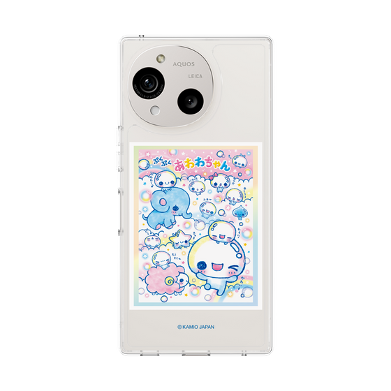 スリムプロテクションケース［ ぷくぷくあわわちゃん - お友達 ］